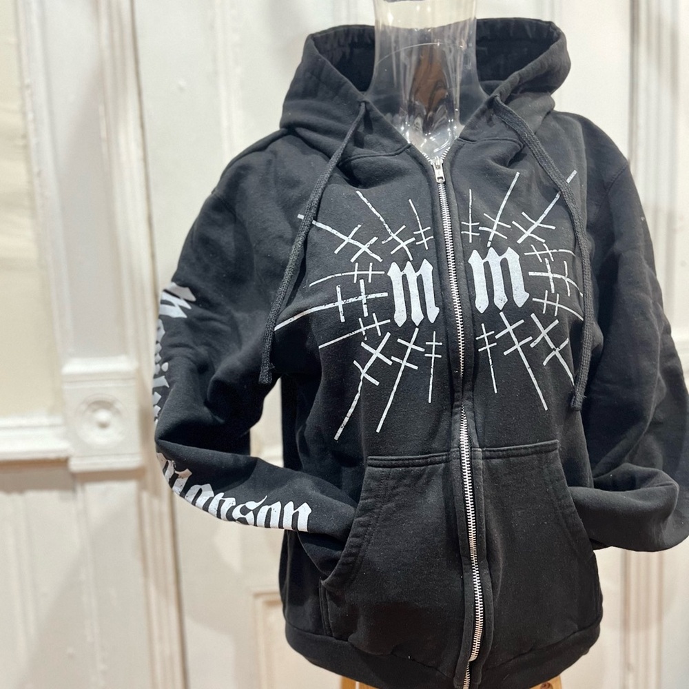 Marilyn Manson Zip Hoodie
